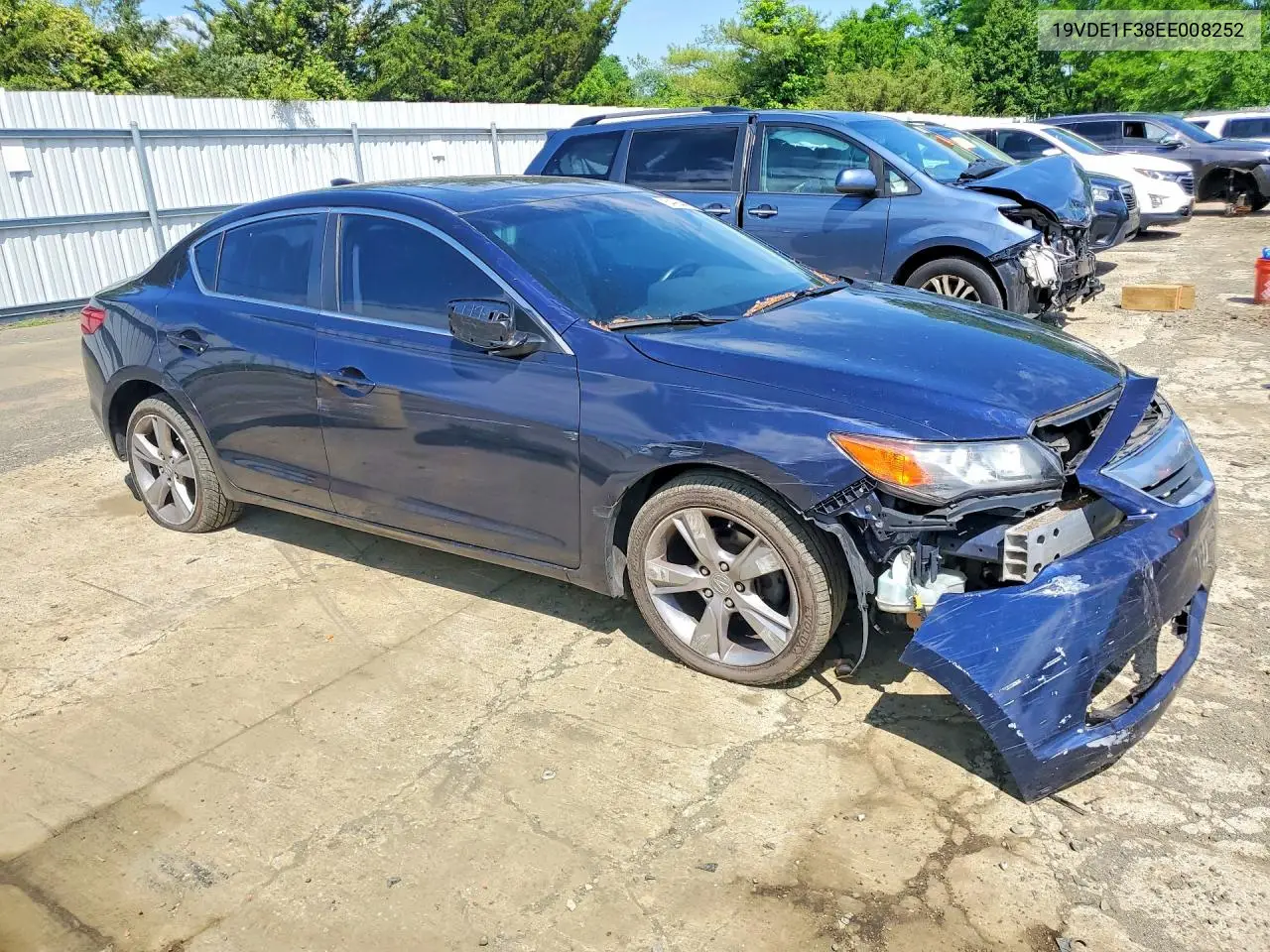 2014 Acura Ilx 20 VIN: 19VDE1F38EE008252 Lot: 54964426