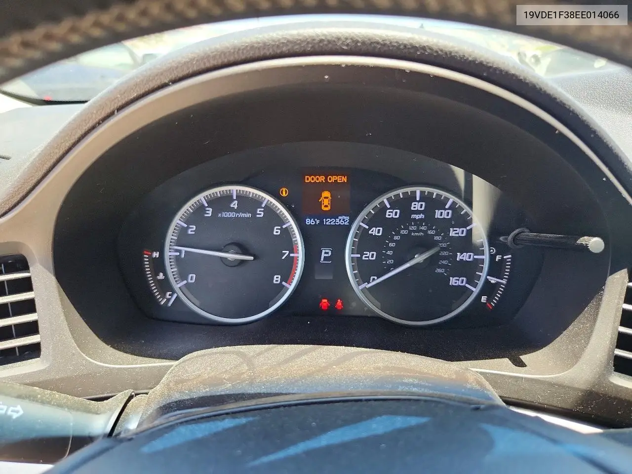 2014 Acura Ilx 20 VIN: 19VDE1F38EE014066 Lot: 58841466