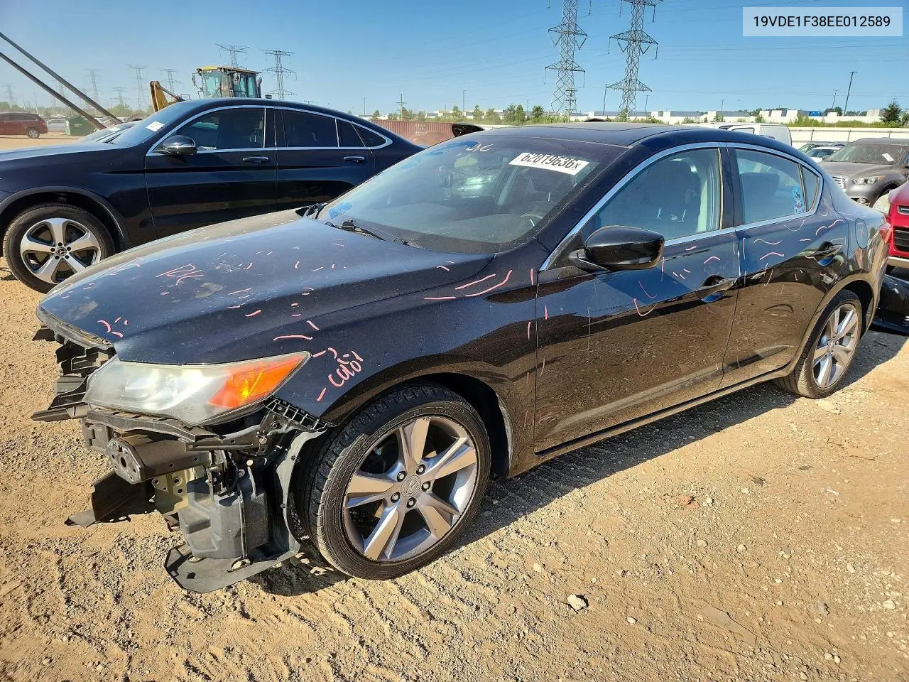 2014 Acura Ilx 20 VIN: 19VDE1F38EE012589 Lot: 62019636