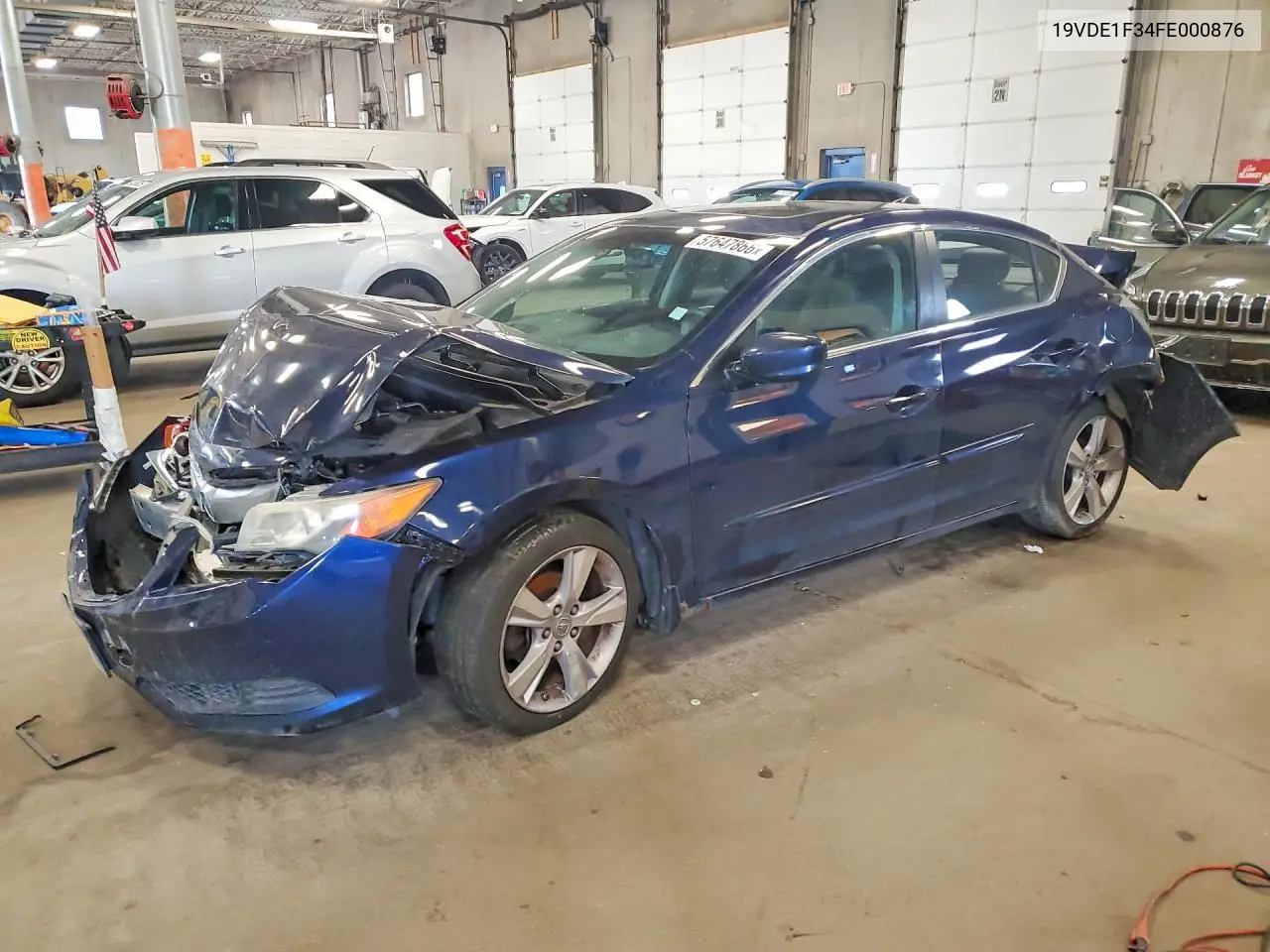 2015 Acura Ilx 20 VIN: 19VDE1F34FE000876 Lot: 57647866