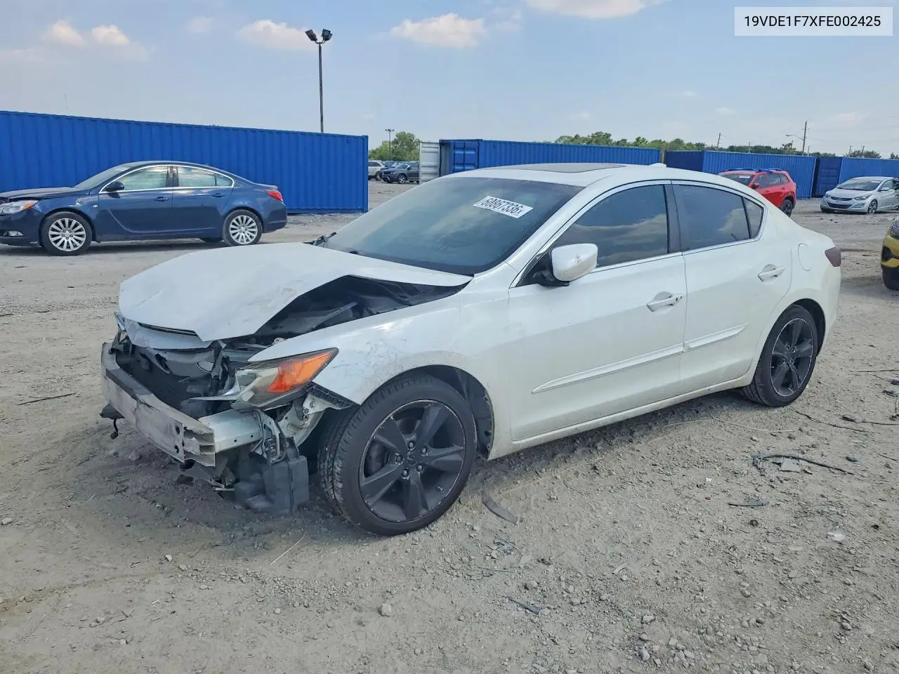 2015 Acura Ilx 20 Tech VIN: 19VDE1F7XFE002425 Lot: 60867336