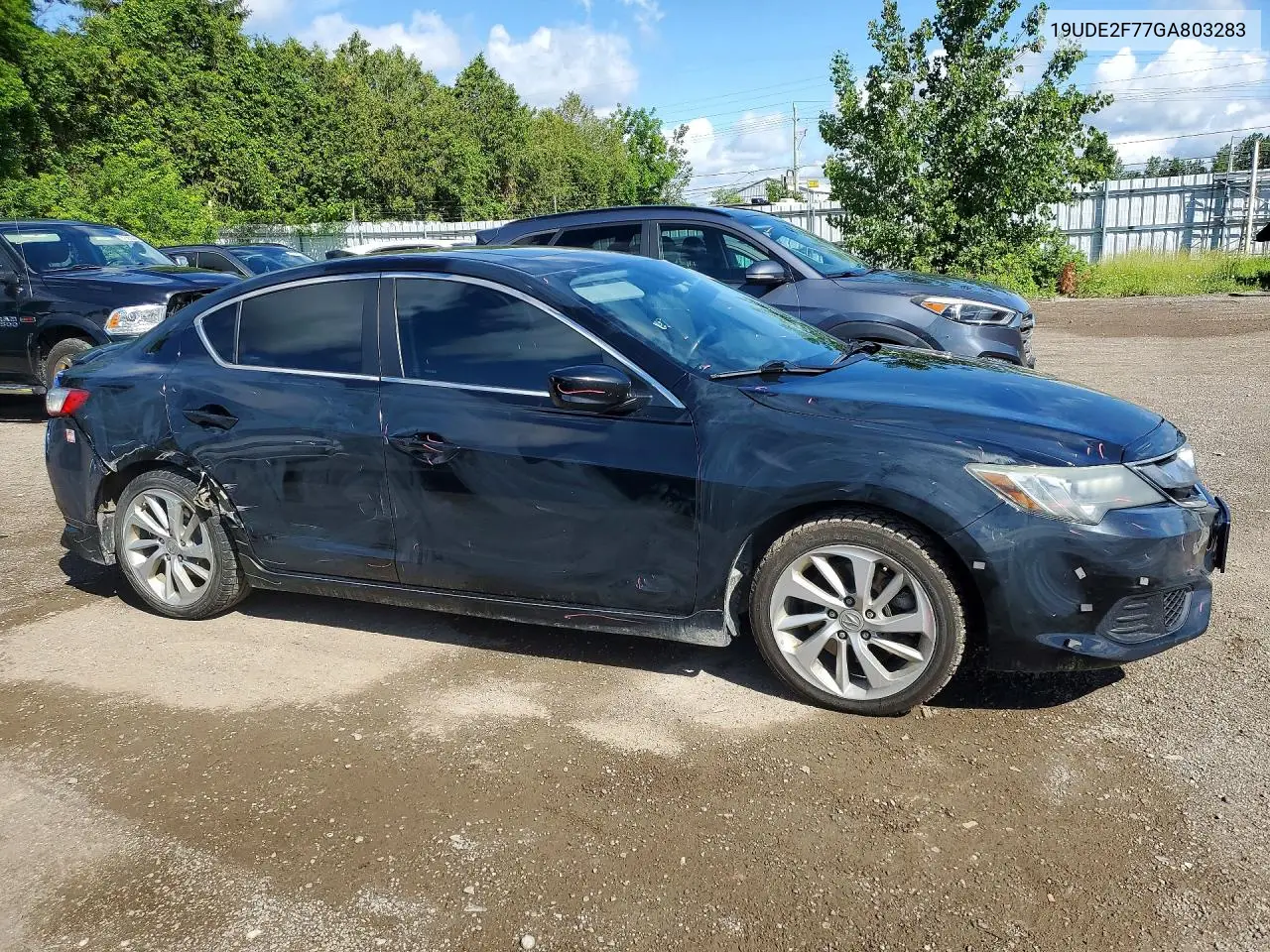 2016 Acura Ilx Premium VIN: 19UDE2F77GA803283 Lot: 57180196