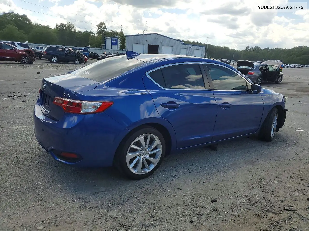 2016 Acura Ilx Base Watch Plus VIN: 19UDE2F32GA021776 Lot: 57180926