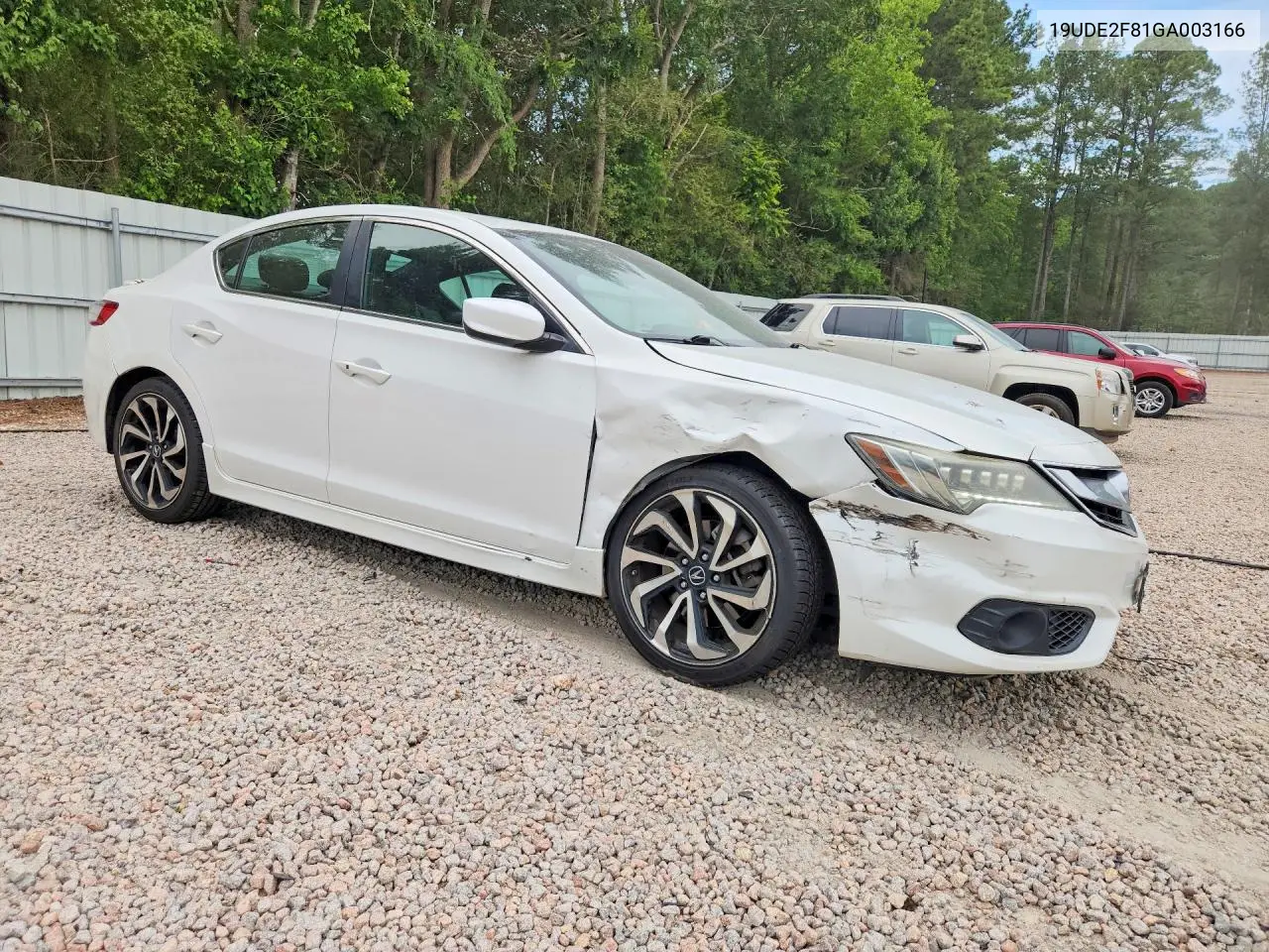 2016 Acura Ilx Premium VIN: 19UDE2F81GA003166 Lot: 57214986