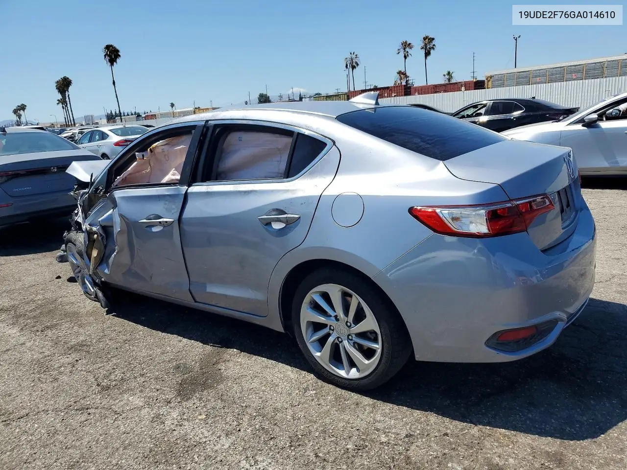 2016 Acura Ilx Premium VIN: 19UDE2F76GA014610 Lot: 57301136