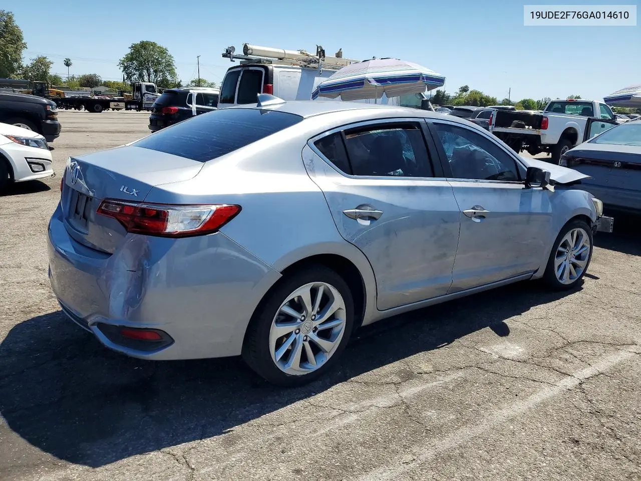 2016 Acura Ilx Premium VIN: 19UDE2F76GA014610 Lot: 57301136