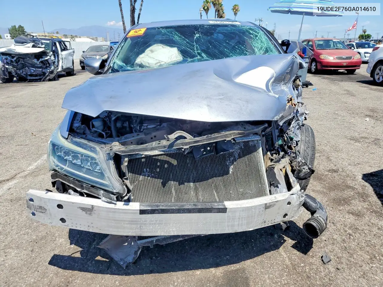 2016 Acura Ilx Premium VIN: 19UDE2F76GA014610 Lot: 57301136