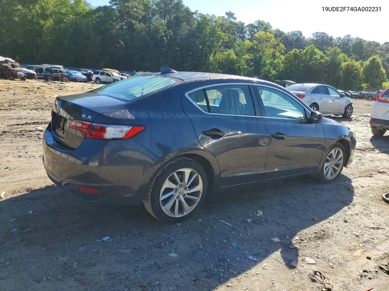 2016 Acura Ilx Premium VIN: 19UDE2F74GA002231 Lot: 58603356