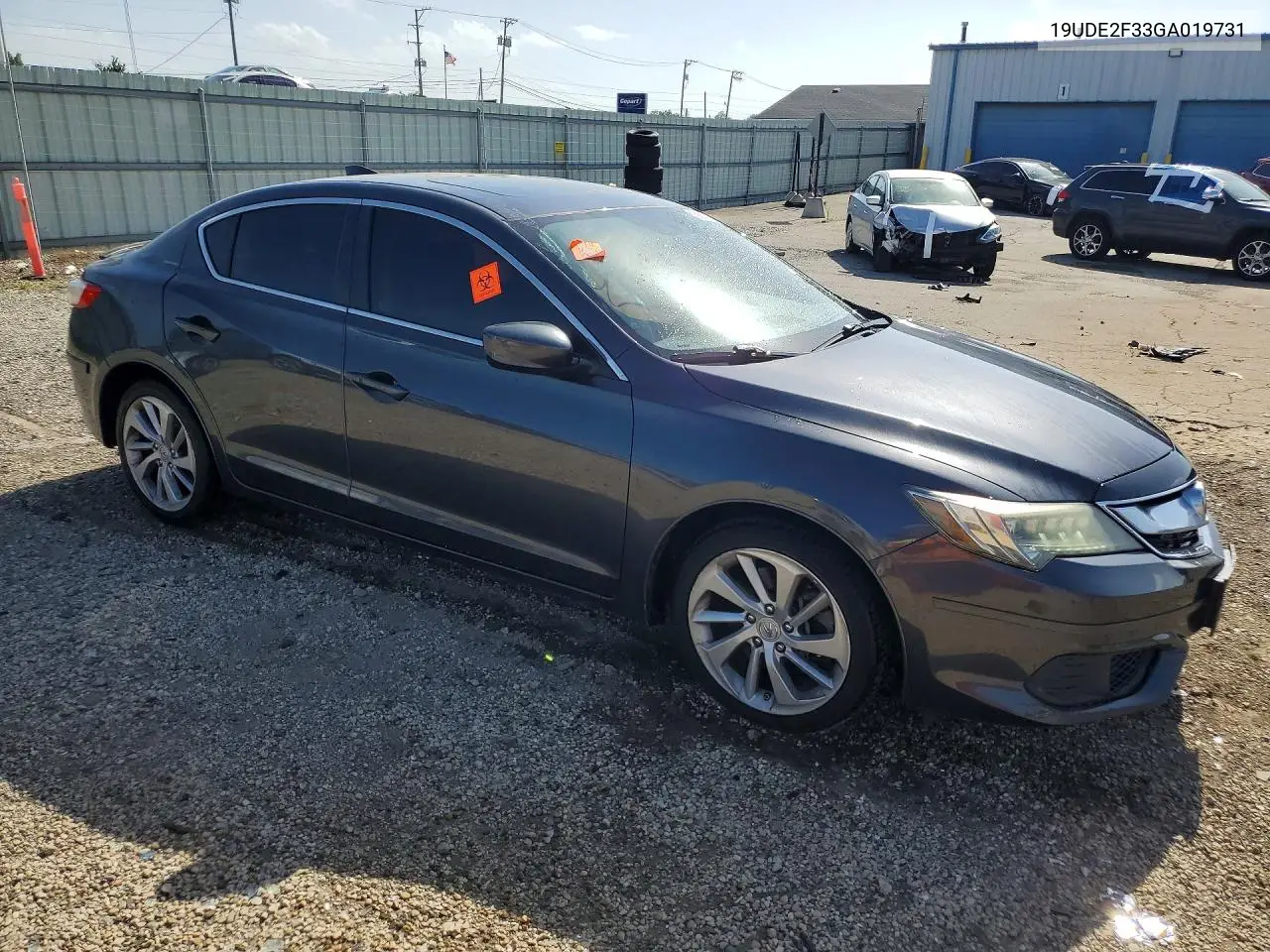 2016 Acura Ilx Base Watch Plus VIN: 19UDE2F33GA019731 Lot: 58837686