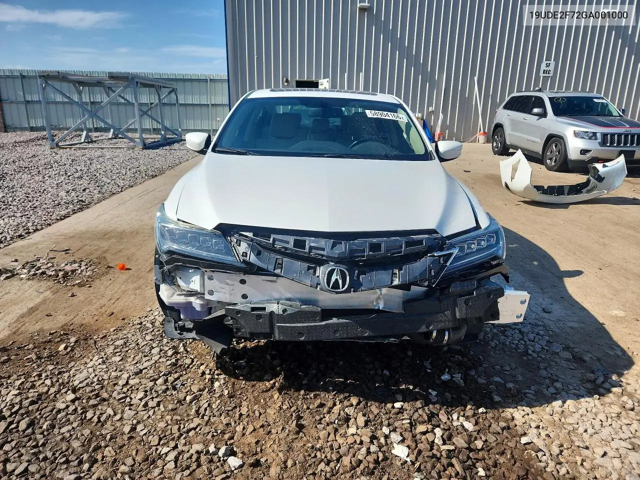 2016 Acura Ilx Premium VIN: 19UDE2F72GA001000 Lot: 58904166