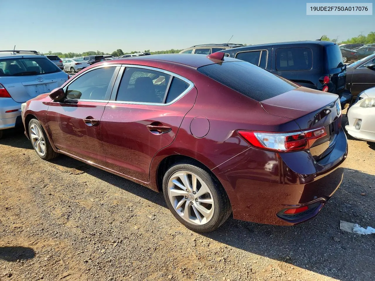 2016 Acura Ilx Premium VIN: 19UDE2F75GA017076 Lot: 59372946