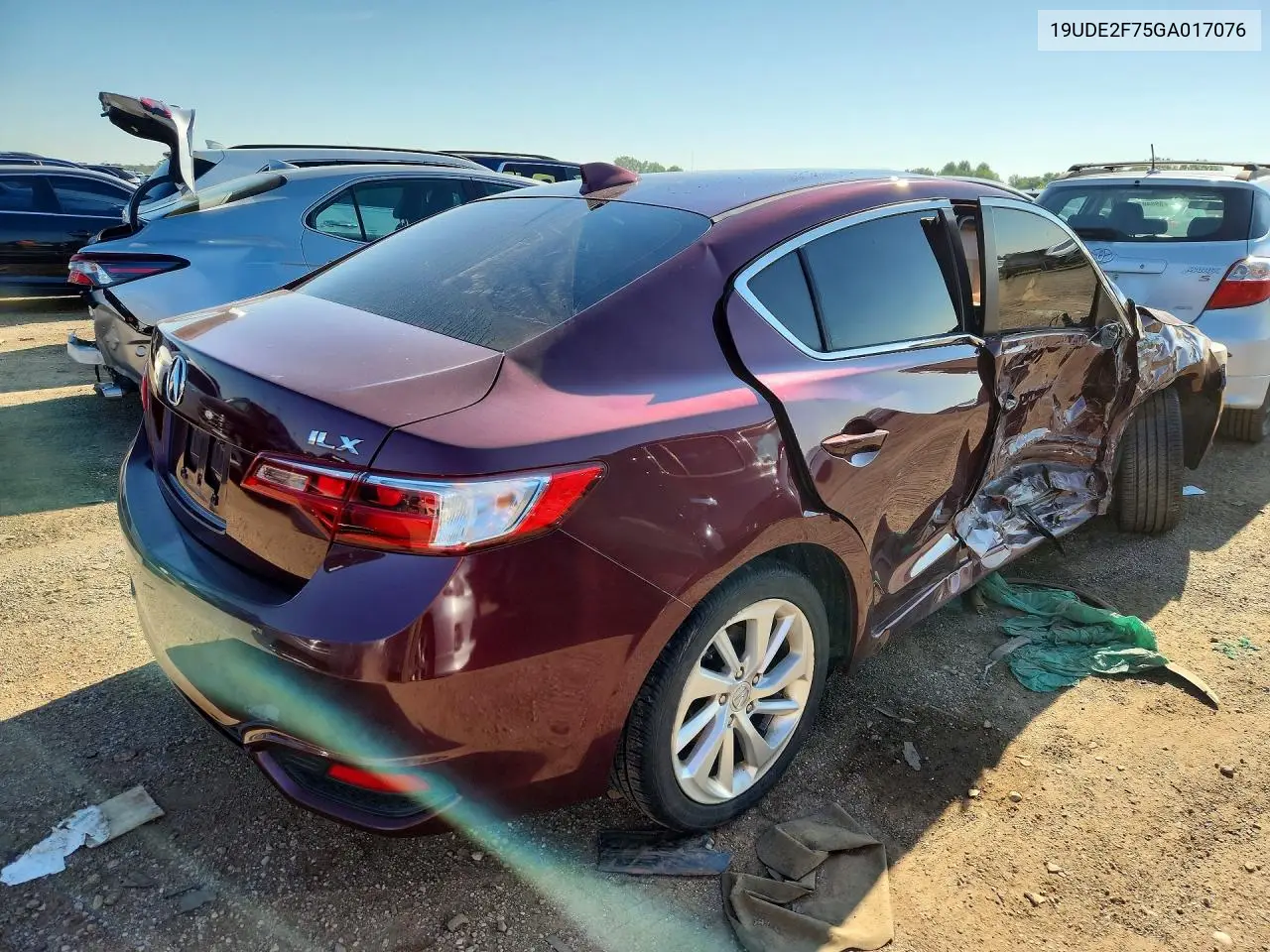 2016 Acura Ilx Premium VIN: 19UDE2F75GA017076 Lot: 59372946