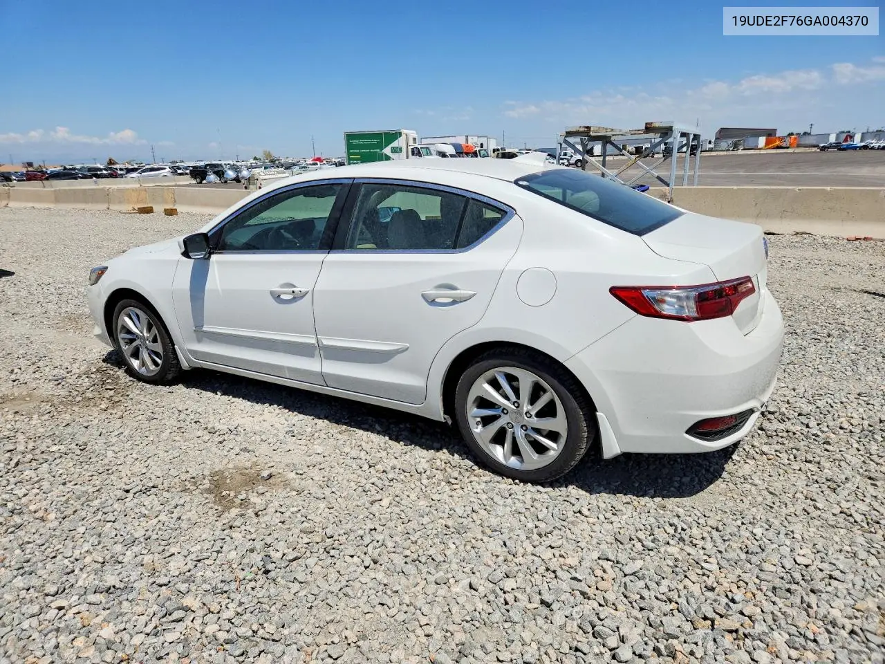 2016 Acura Ilx Premium VIN: 19UDE2F76GA004370 Lot: 59713396