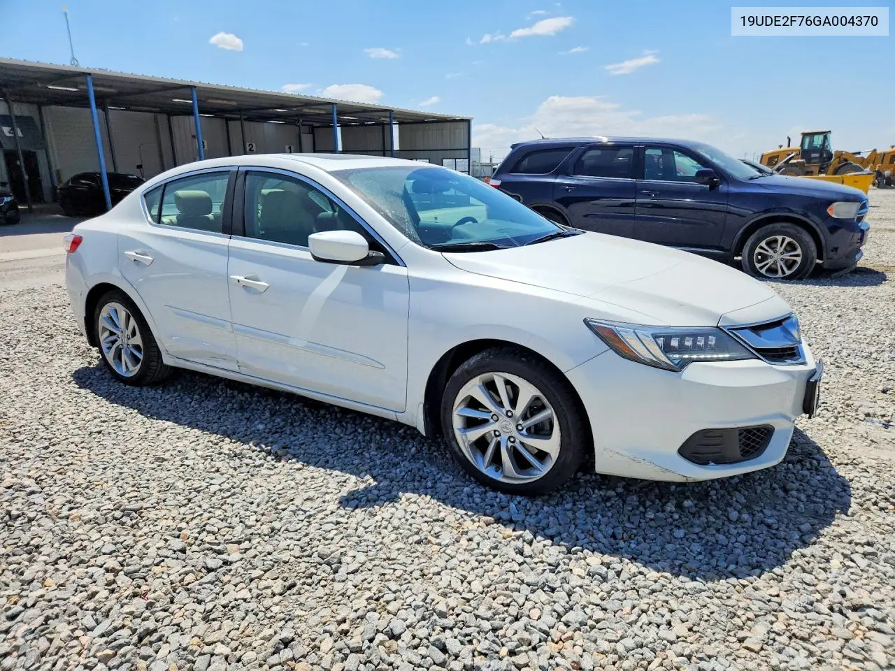 2016 Acura Ilx Premium VIN: 19UDE2F76GA004370 Lot: 59713396
