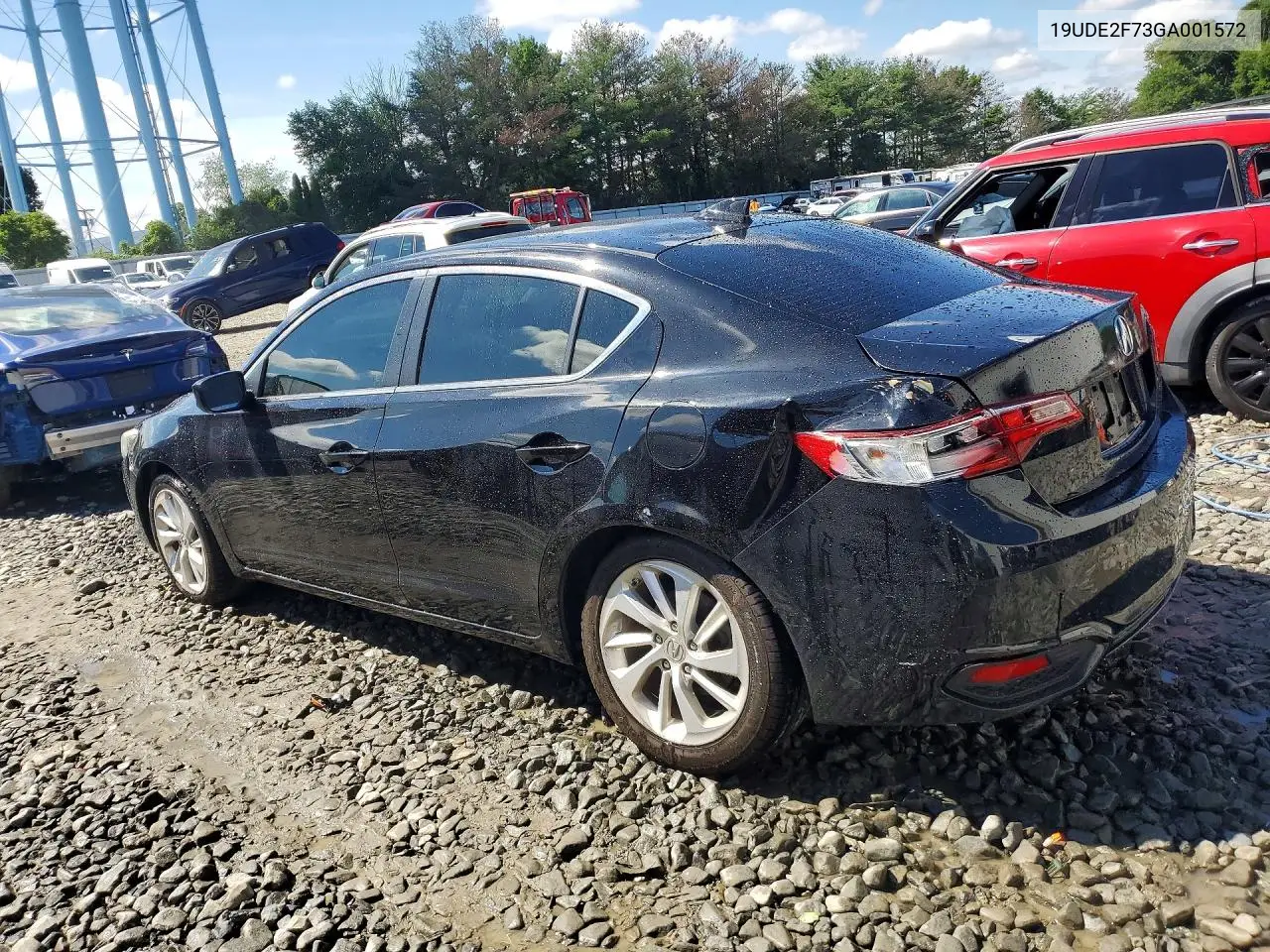 2016 Acura Ilx Premium VIN: 19UDE2F73GA001572 Lot: 59785136