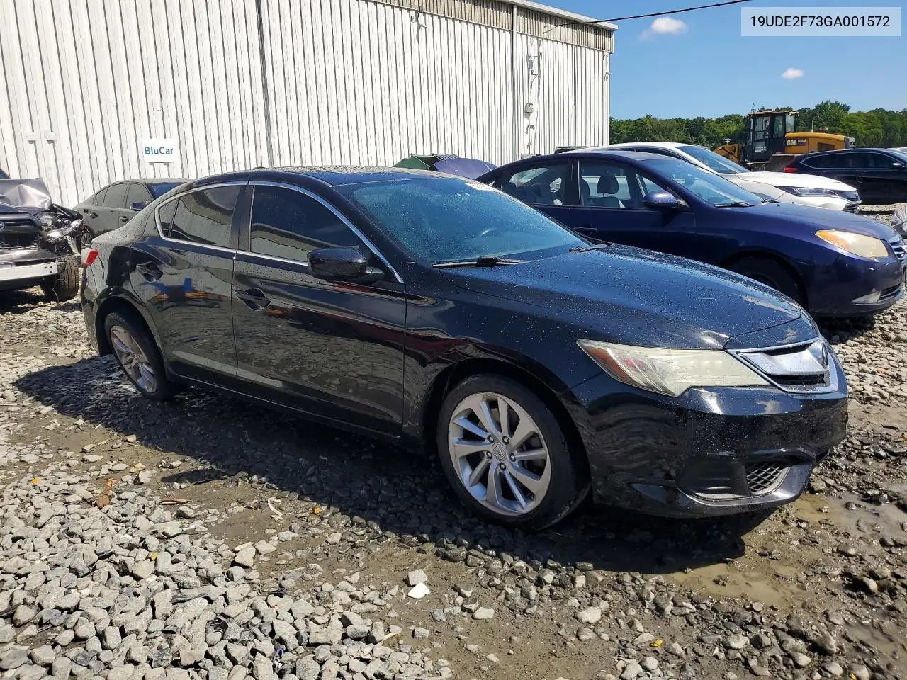 2016 Acura Ilx Premium VIN: 19UDE2F73GA001572 Lot: 59785136