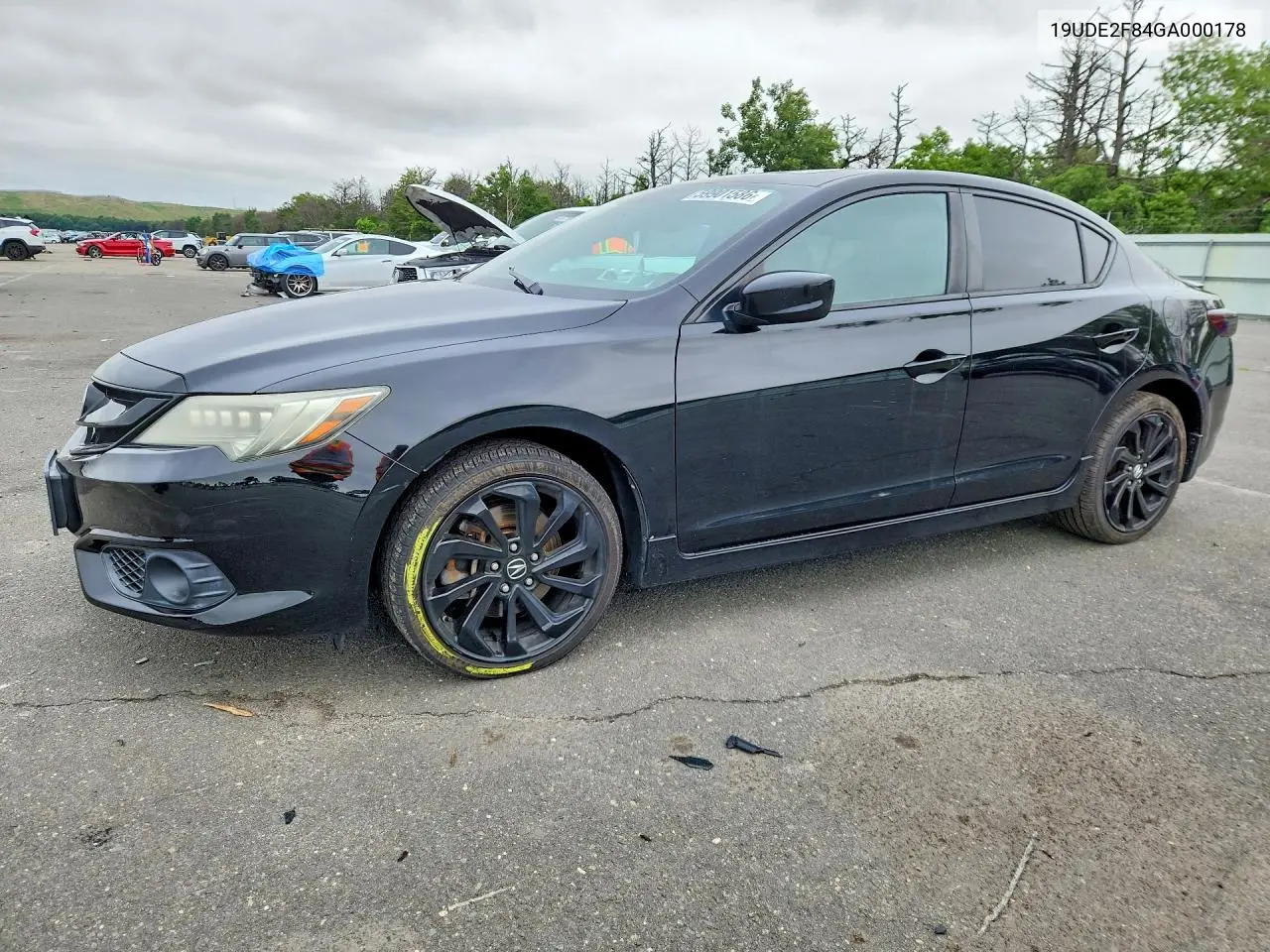2016 Acura Ilx Premium VIN: 19UDE2F84GA000178 Lot: 59901586
