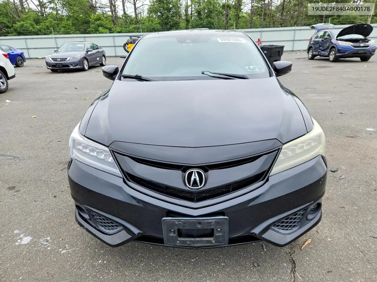 2016 Acura Ilx Premium VIN: 19UDE2F84GA000178 Lot: 59901586