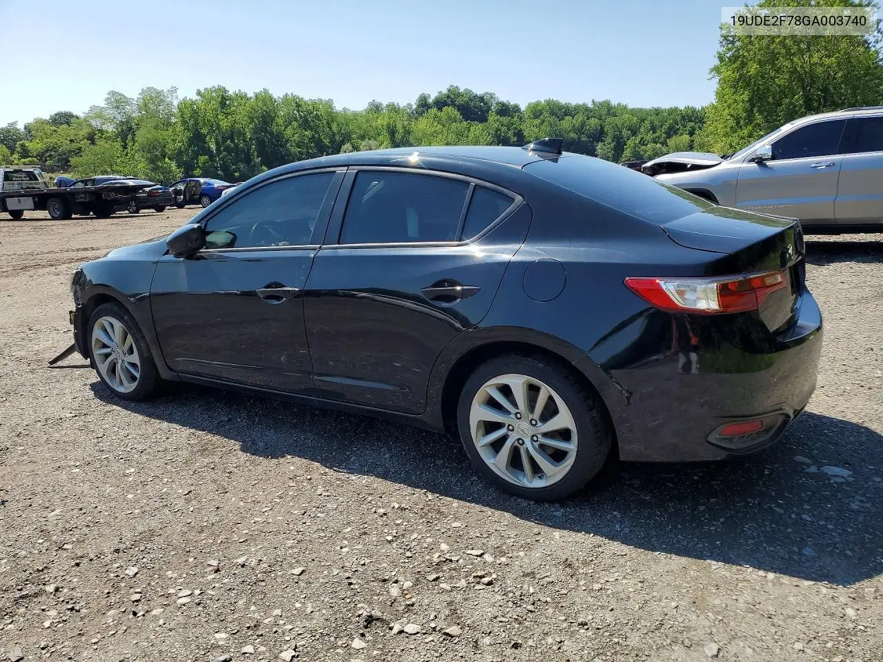 2016 Acura Ilx Premium VIN: 19UDE2F78GA003740 Lot: 60241856