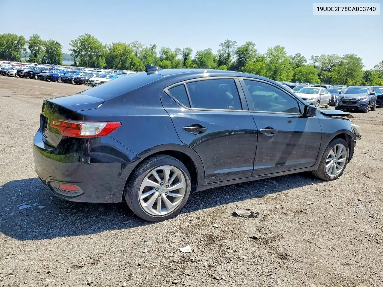2016 Acura Ilx Premium VIN: 19UDE2F78GA003740 Lot: 60241856