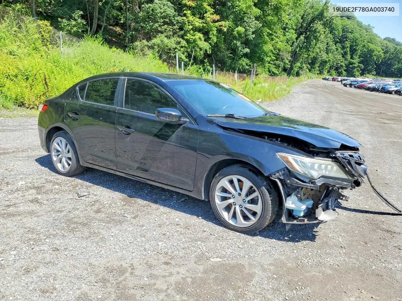 2016 Acura Ilx Premium VIN: 19UDE2F78GA003740 Lot: 60241856