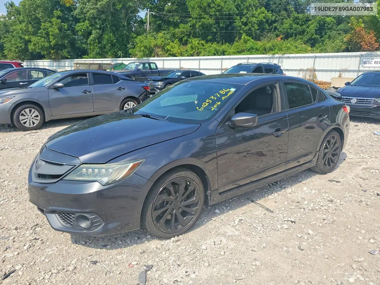 2016 Acura Ilx Premium VIN: 19UDE2F89GA007983 Lot: 60253786