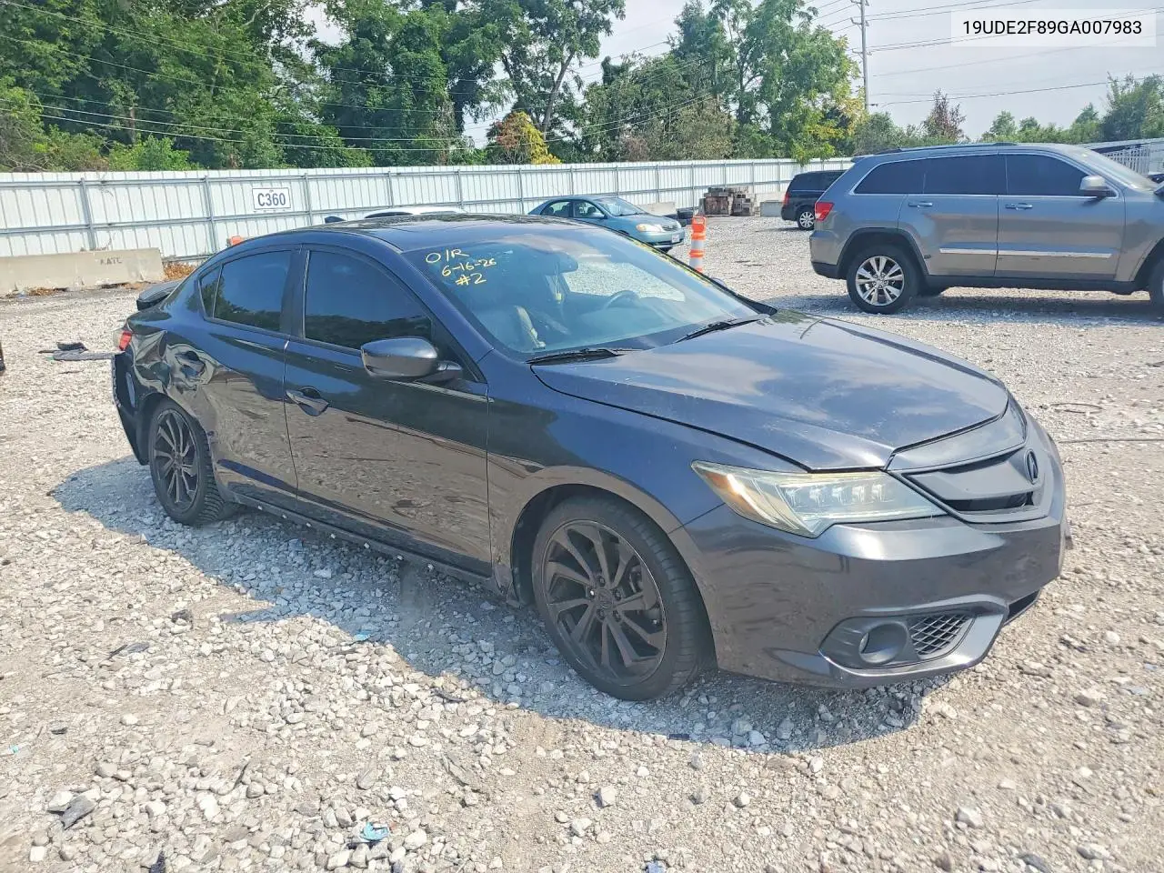 2016 Acura Ilx Premium VIN: 19UDE2F89GA007983 Lot: 60253786