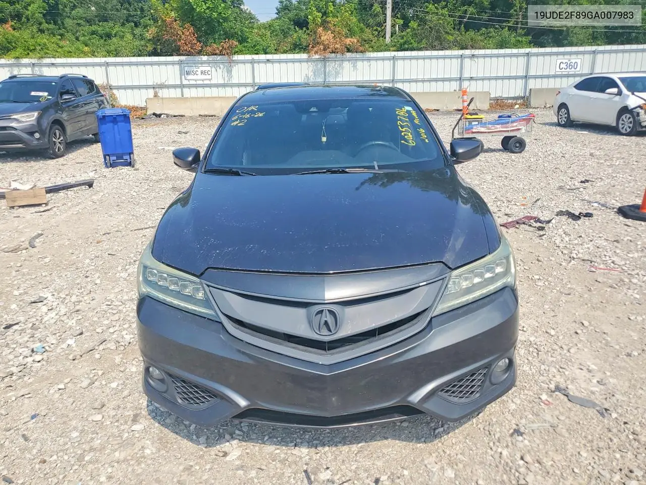 2016 Acura Ilx Premium VIN: 19UDE2F89GA007983 Lot: 60253786