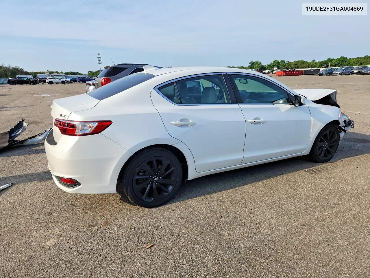 2016 Acura Ilx Base Watch Plus VIN: 19UDE2F31GA004869 Lot: 60305296