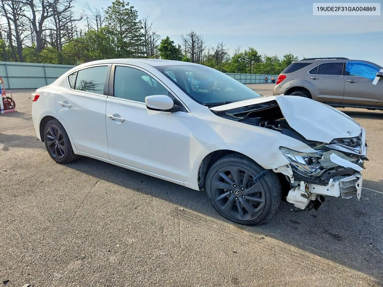 2016 Acura Ilx Base Watch Plus VIN: 19UDE2F31GA004869 Lot: 60305296