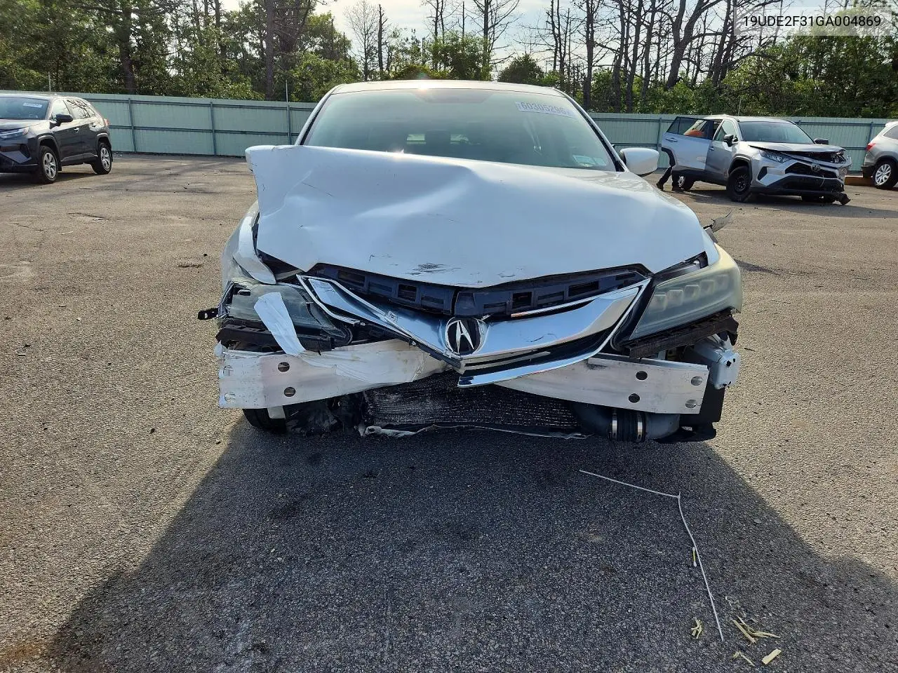2016 Acura Ilx Base Watch Plus VIN: 19UDE2F31GA004869 Lot: 60305296