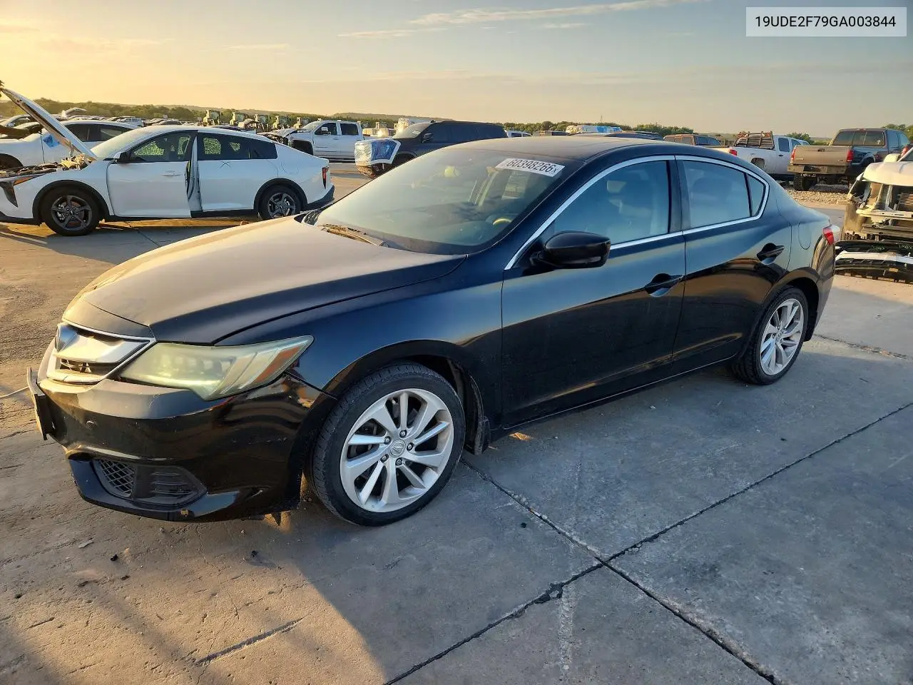 2016 Acura Ilx Premium VIN: 19UDE2F79GA003844 Lot: 60398266