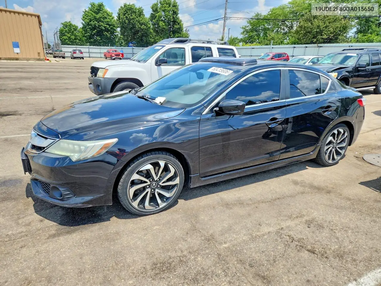 2016 Acura Ilx Premium VIN: 19UDE2F80GA015650 Lot: 60415606