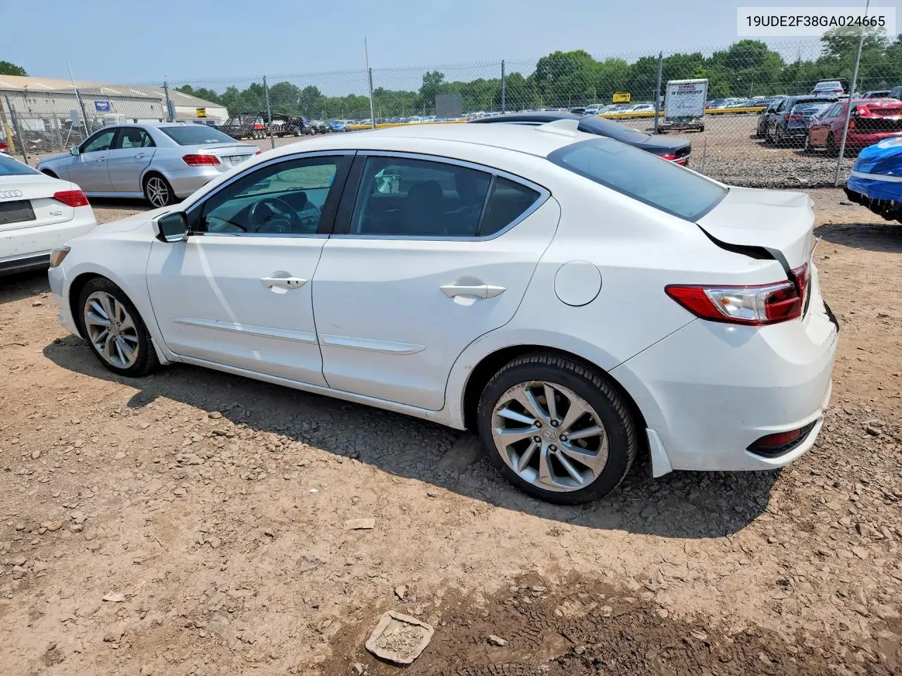 2016 Acura Ilx Base Watch Plus VIN: 19UDE2F38GA024665 Lot: 60487476