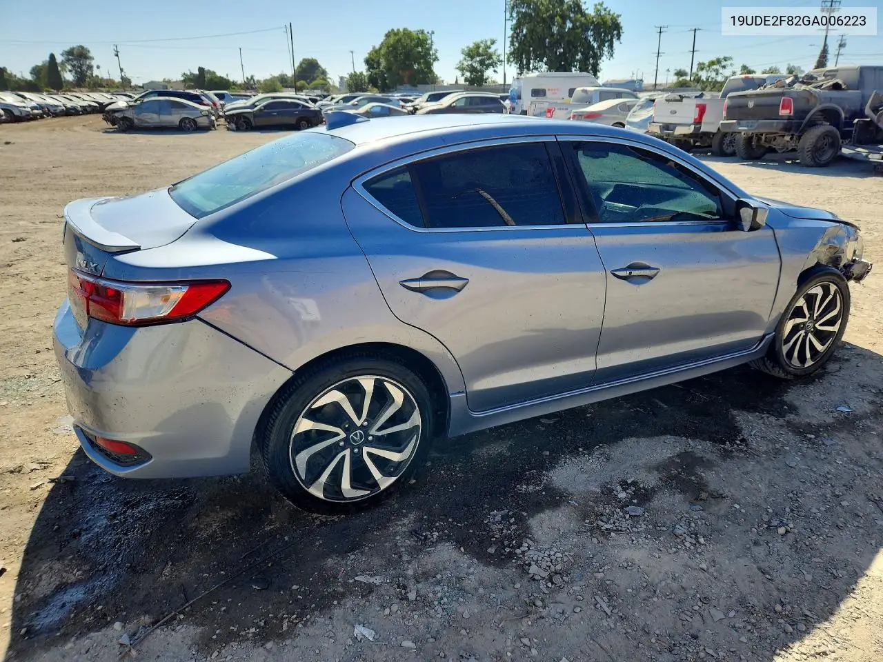 2016 Acura Ilx Premium/Technology VIN: 19UDE2F82GA006223 Lot: 60526596