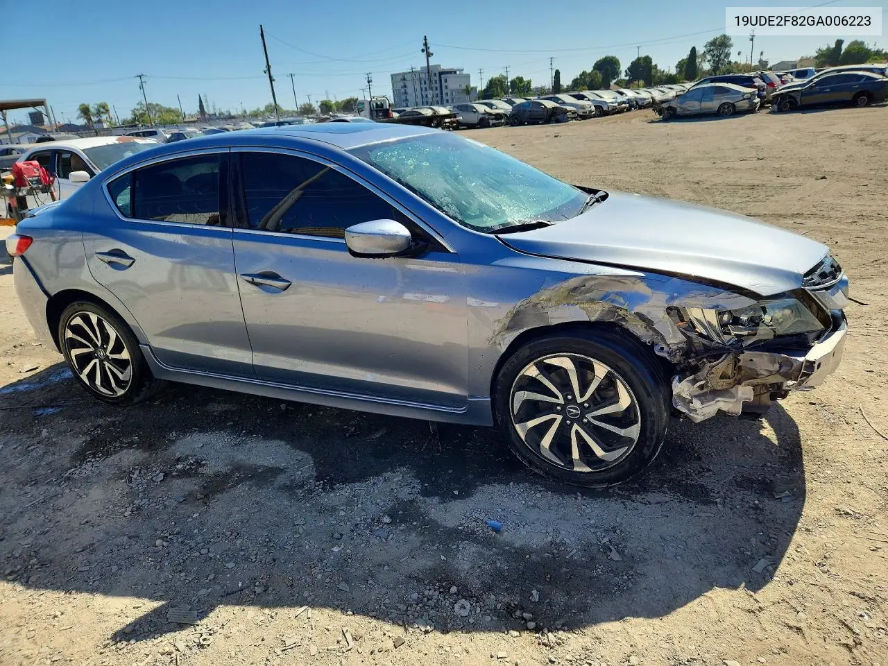 2016 Acura Ilx Premium/Technology VIN: 19UDE2F82GA006223 Lot: 60526596