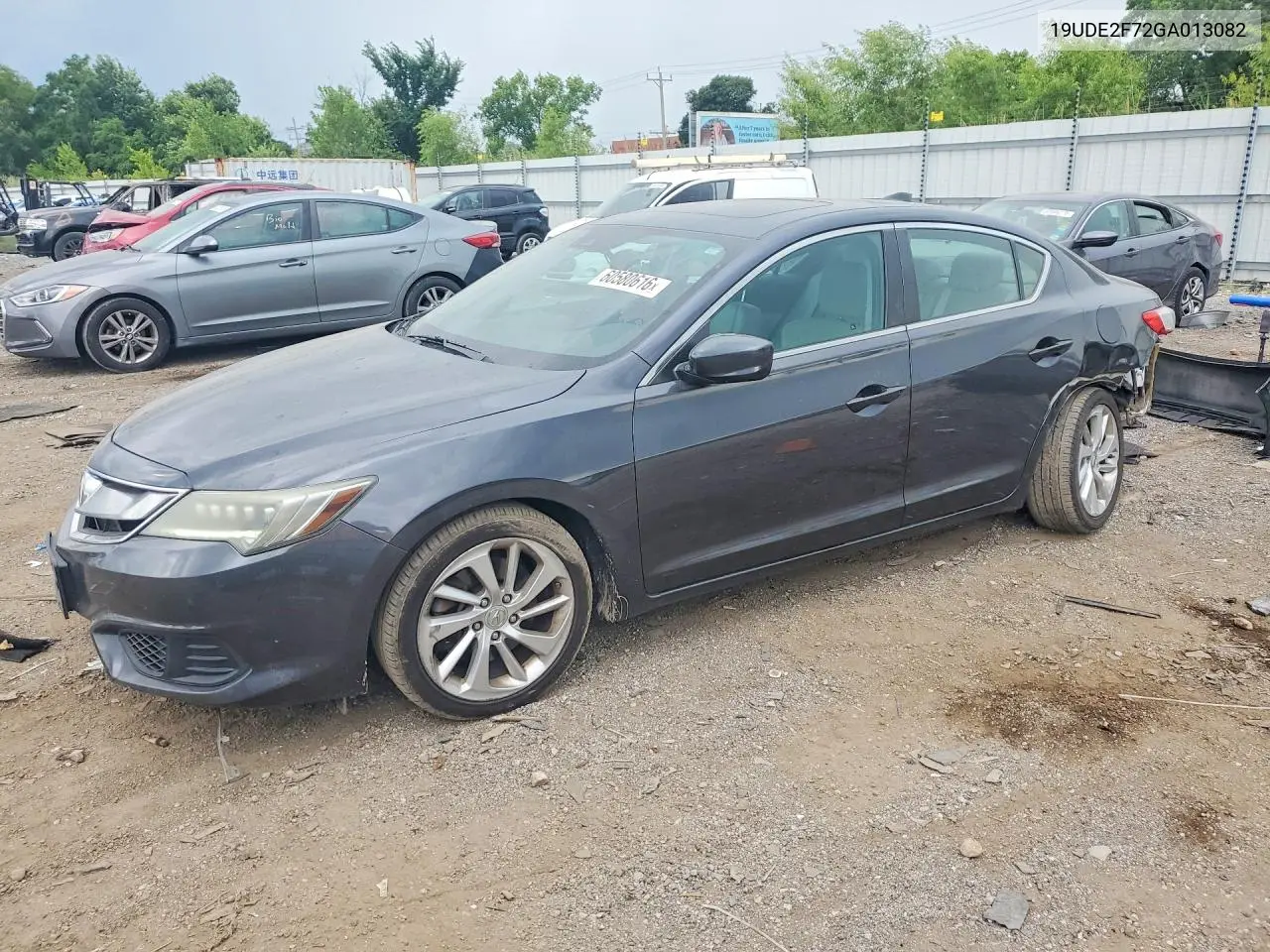 2016 Acura Ilx Premium/Technology VIN: 19UDE2F72GA013082 Lot: 60580616
