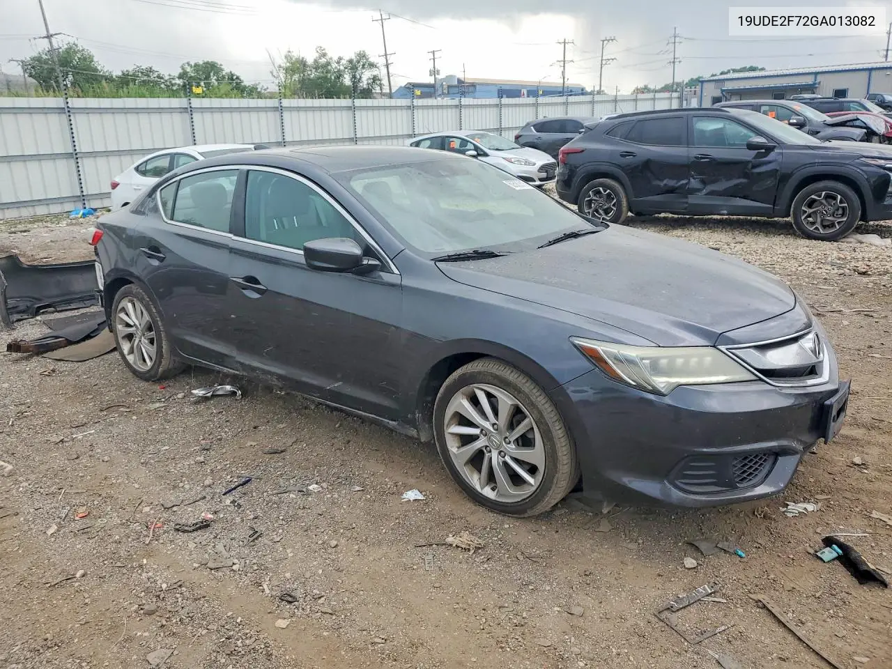 2016 Acura Ilx Premium/Technology VIN: 19UDE2F72GA013082 Lot: 60580616