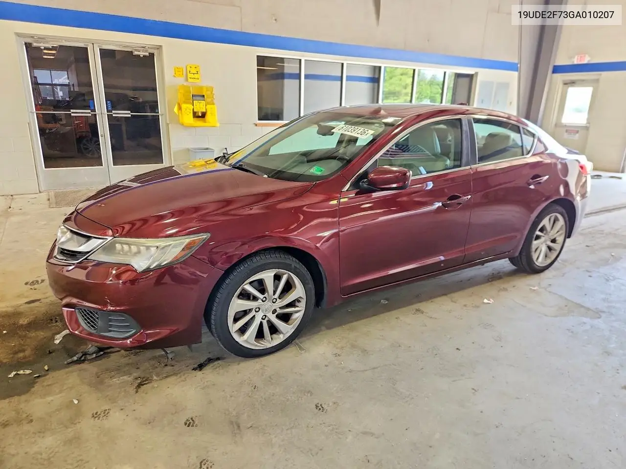 2016 Acura Ilx Premium/Technology VIN: 19UDE2F73GA010207 Lot: 61039136