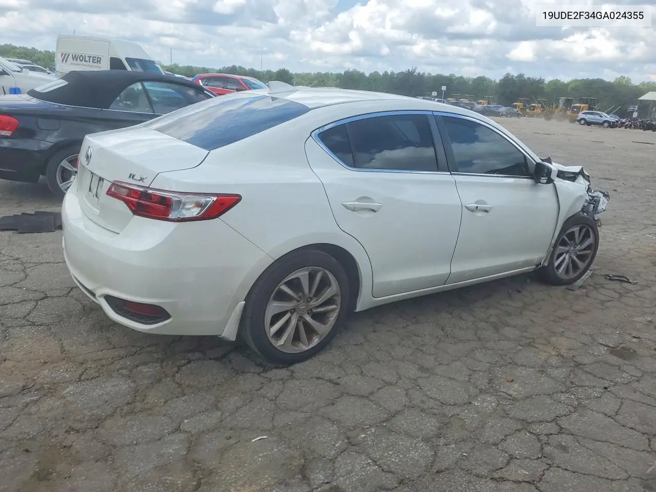 2016 Acura Ilx Base Watch Plus VIN: 19UDE2F34GA024355 Lot: 61212696