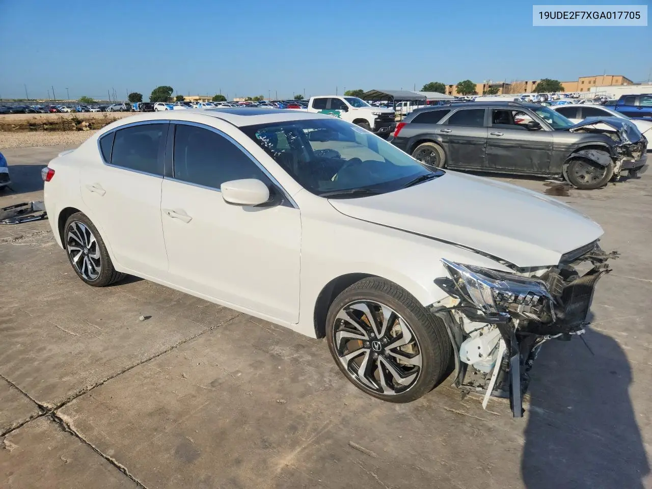 2016 Acura Ilx Premium VIN: 19UDE2F7XGA017705 Lot: 61906076
