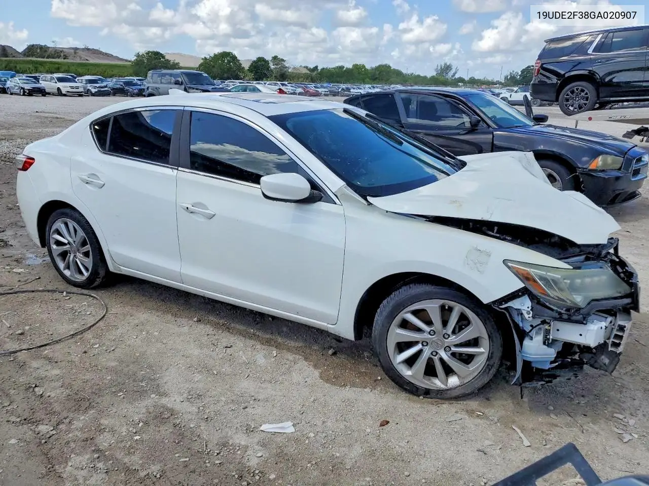 2016 Acura Ilx Base Watch Plus VIN: 19UDE2F38GA020907 Lot: 73517005