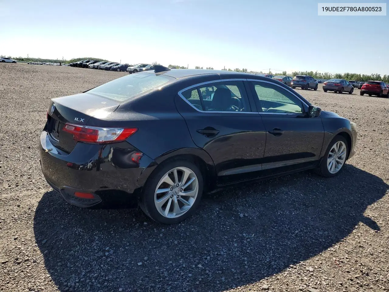 2016 Acura Ilx Premium/Technology VIN: 19UDE2F78GA800523 Lot: 85632185