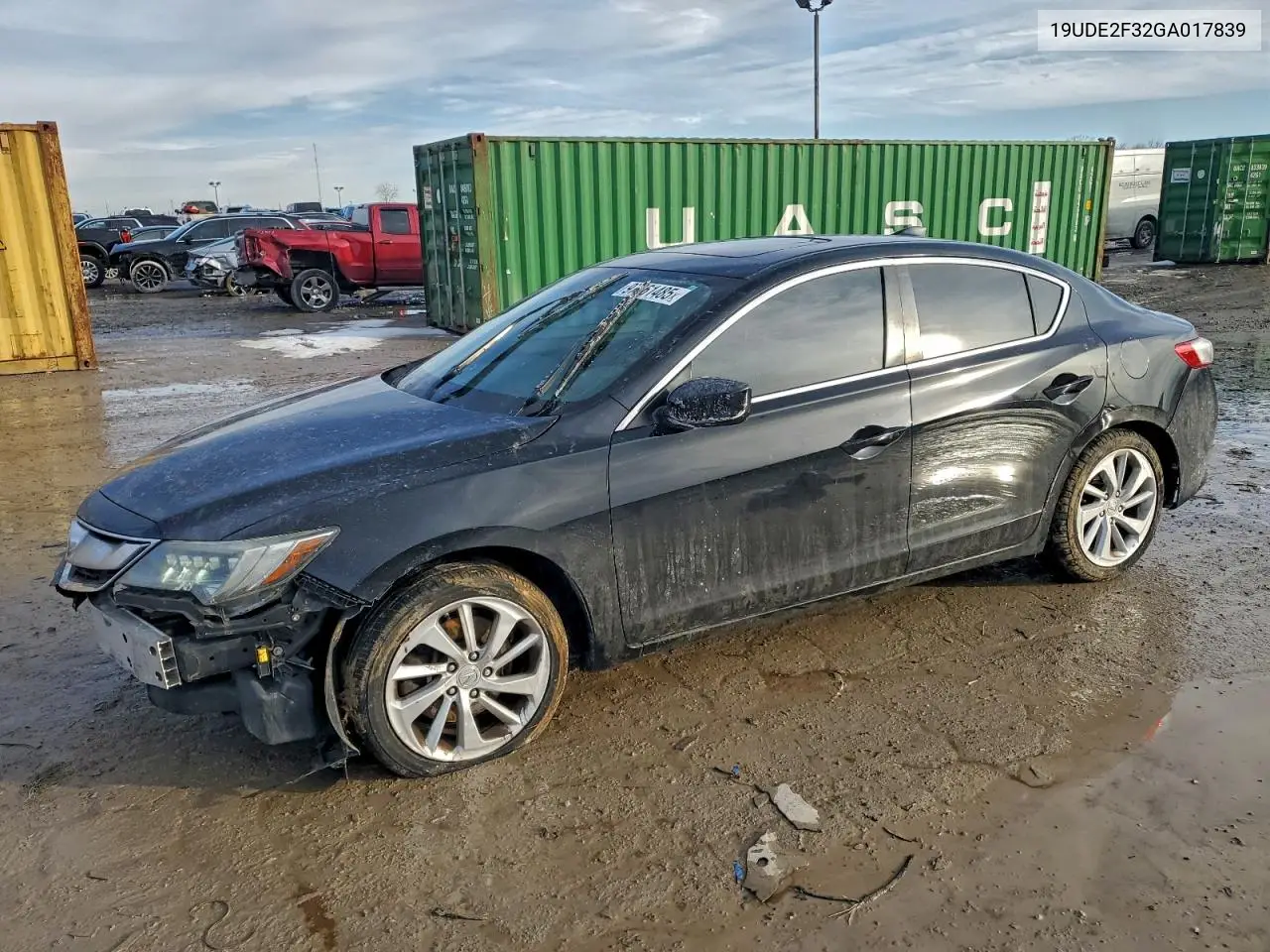 19UDE2F32GA017839 2016 Acura Ilx Base Watch Plus