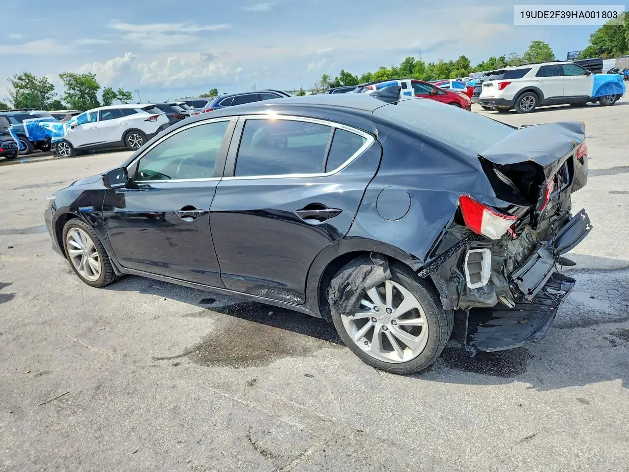 2017 Acura Ilx Base Watch Plus VIN: 19UDE2F39HA001803 Lot: 58114706