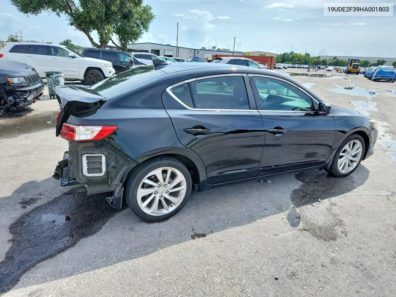 2017 Acura Ilx Base Watch Plus VIN: 19UDE2F39HA001803 Lot: 58114706