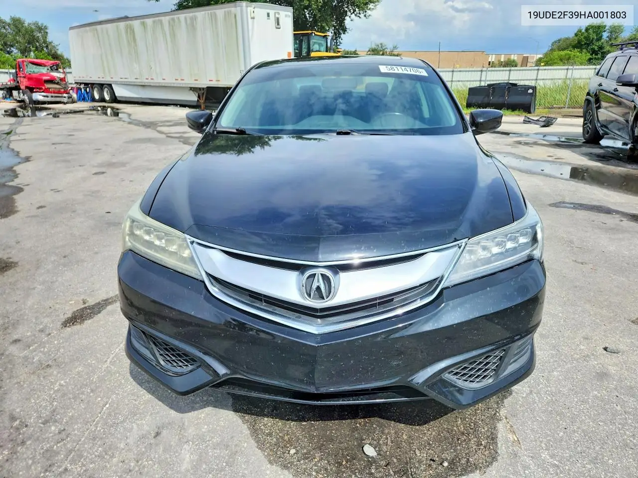 2017 Acura Ilx Base Watch Plus VIN: 19UDE2F39HA001803 Lot: 58114706