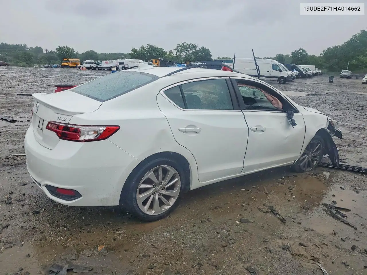 2017 Acura Ilx Premium VIN: 19UDE2F71HA014662 Lot: 58555516