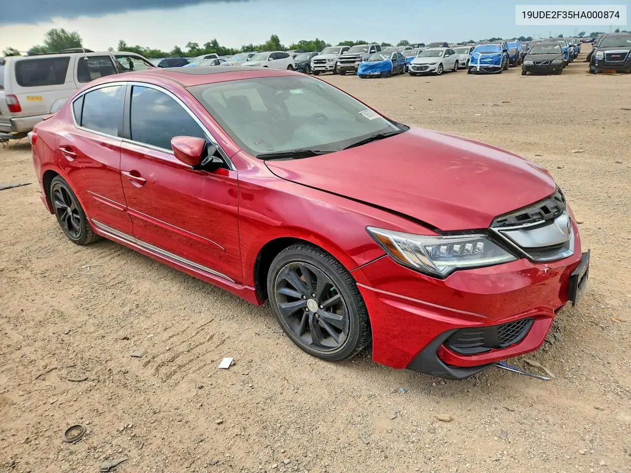 2017 Acura Ilx Base Watch Plus VIN: 19UDE2F35HA000874 Lot: 59357716