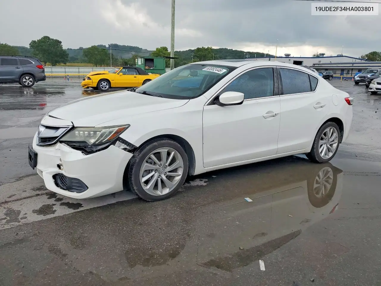 2017 Acura Ilx Base Watch Plus VIN: 19UDE2F34HA003801 Lot: 60082446